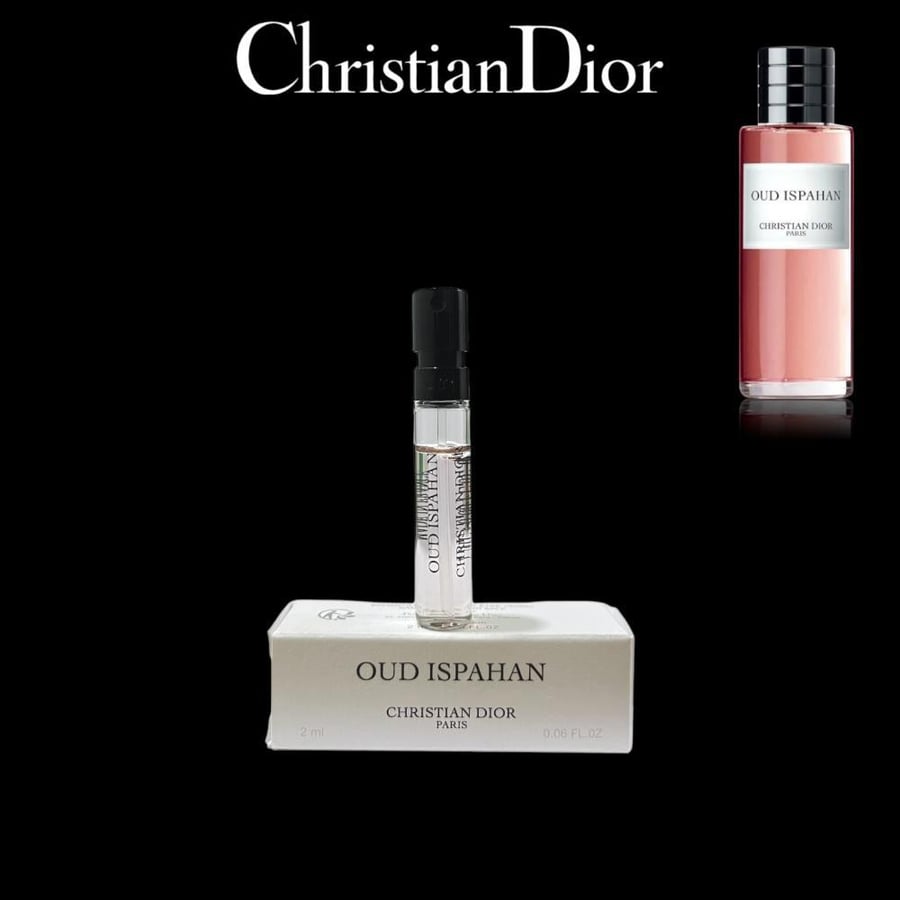 Sample of Oud Isfahan perfume from Dior