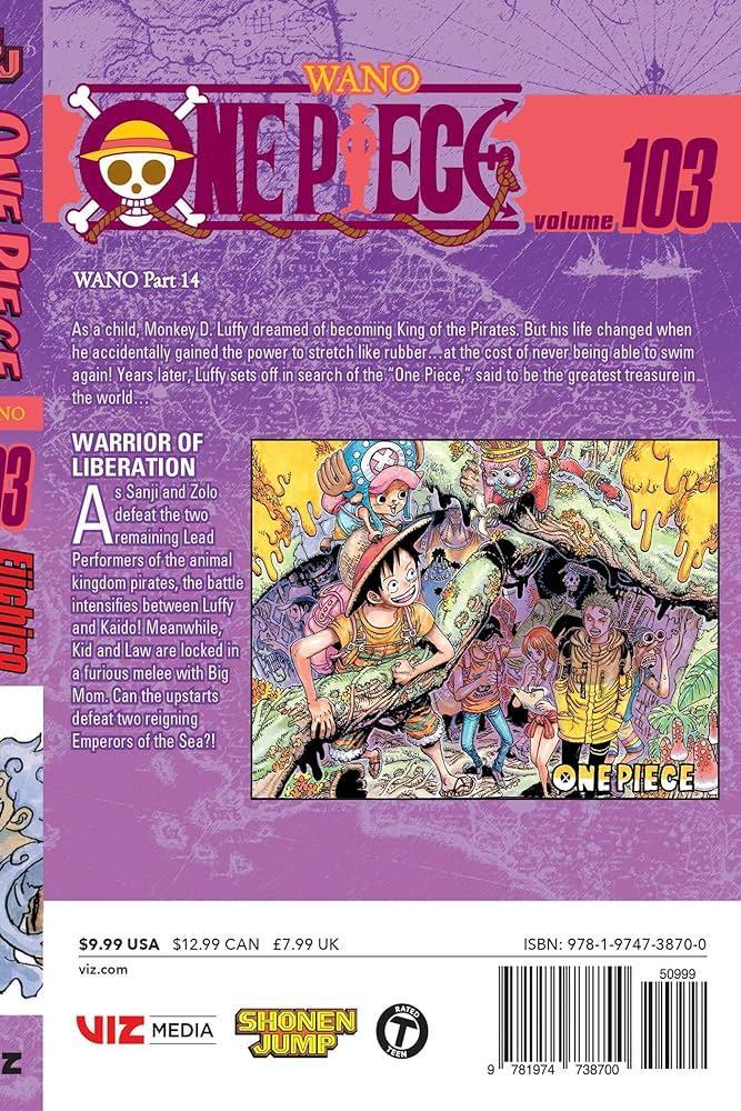 مانجا one piece vol 103