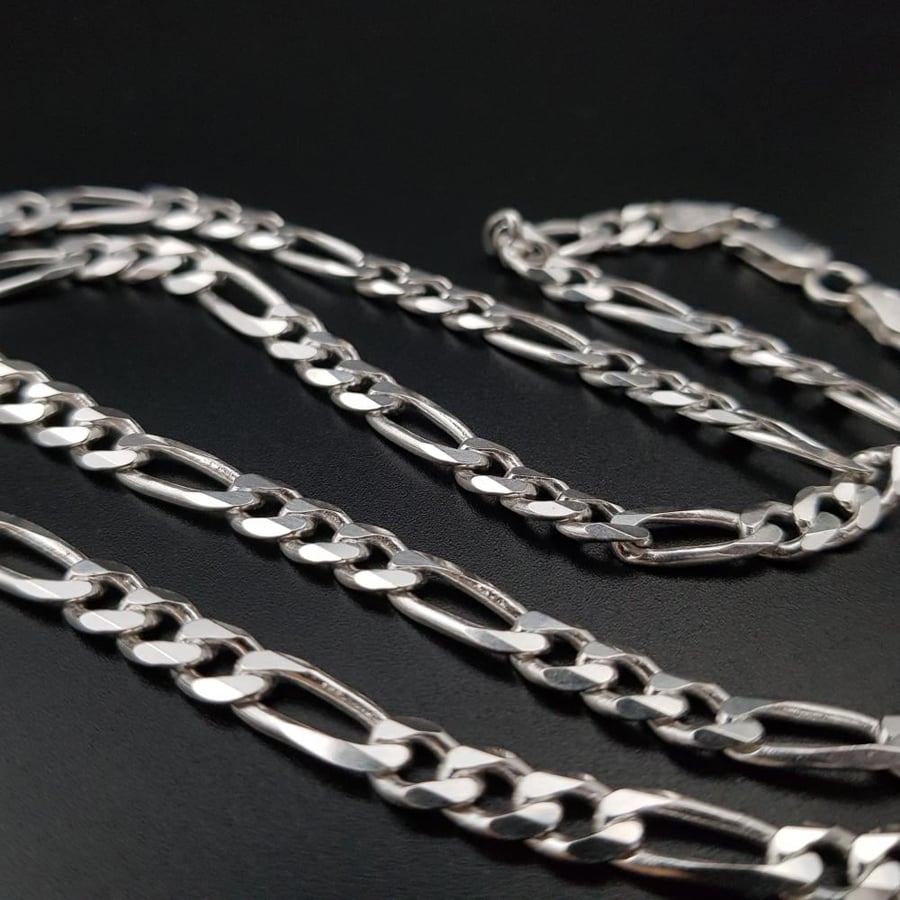 Cartier Italian chain, silver-plated, 925 karat
