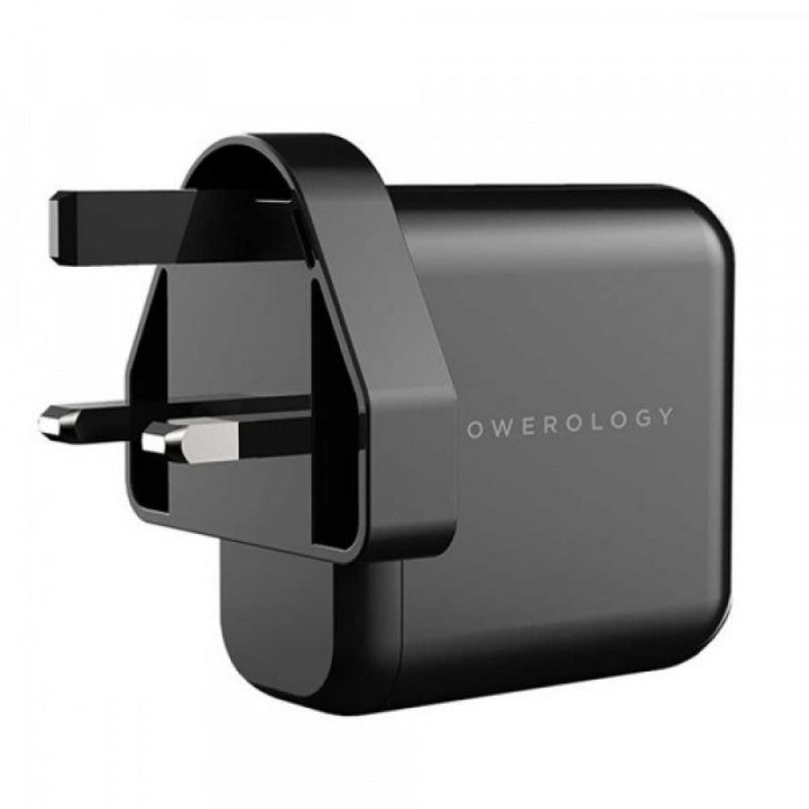 Powerology 3 Port 65W GaN Charger with PD