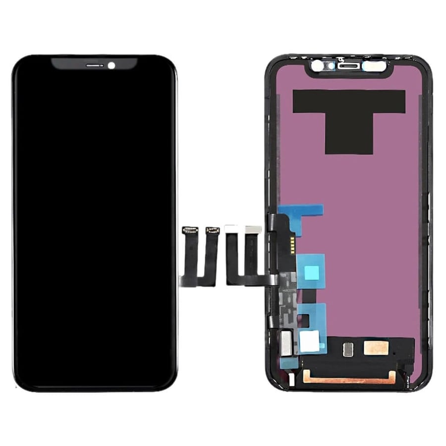 LCD Screen and Digitizer Full Assembly with Frame for iPhone 11