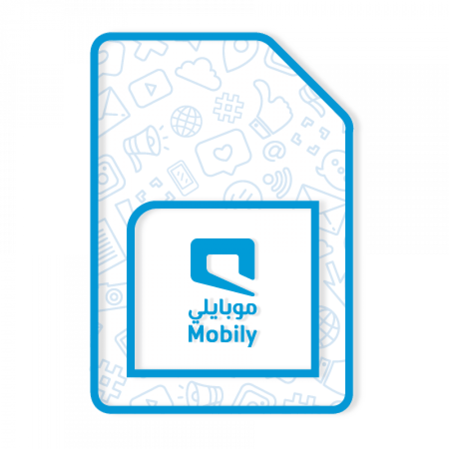 شريحة بيانات /MOBILY 4G/5G مفتوح لا محدود لمدة سنه بدون استخدام عادل