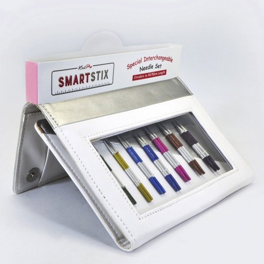 Knitpro Smart Stix Interchangeable Circular Needles Deluxe Set