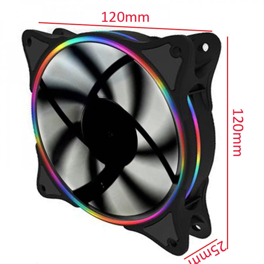 مروحة 120MM RGB