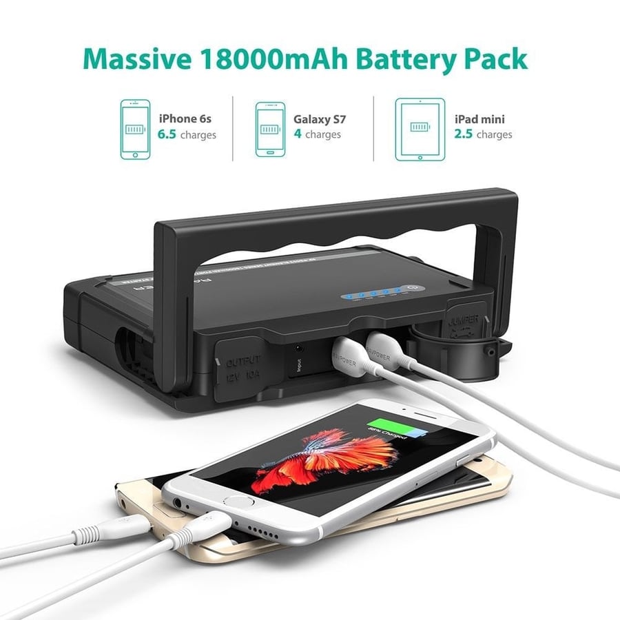 ravpower jump starter شاحن 18 الف