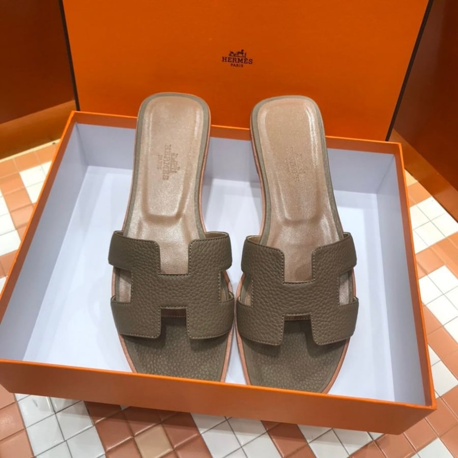 HERMES WOMEN SANDEL BROWN