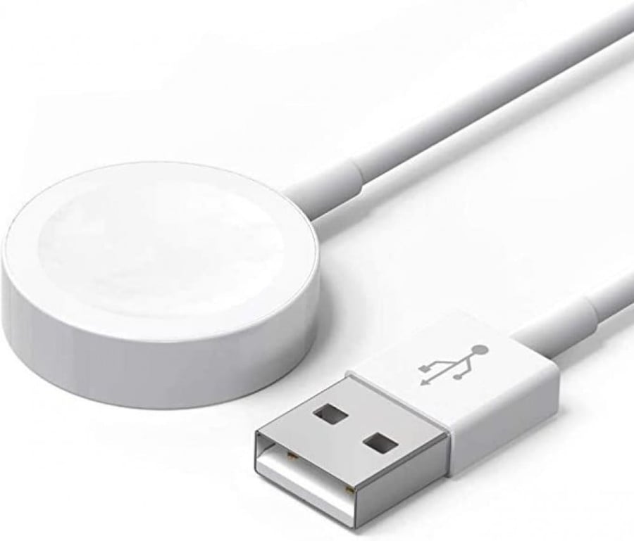Apple cable charger watch magnetic 1 meter, white