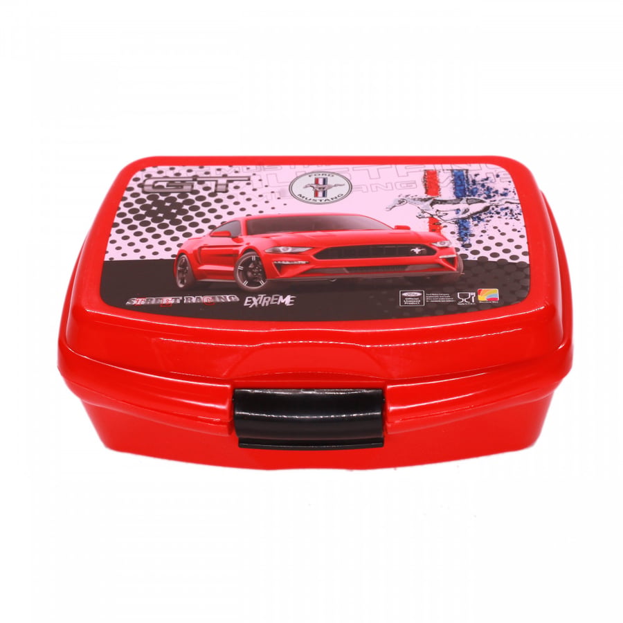 موستنج- علبة غداء بلاستيك - Mustang Plastic Lunch Box