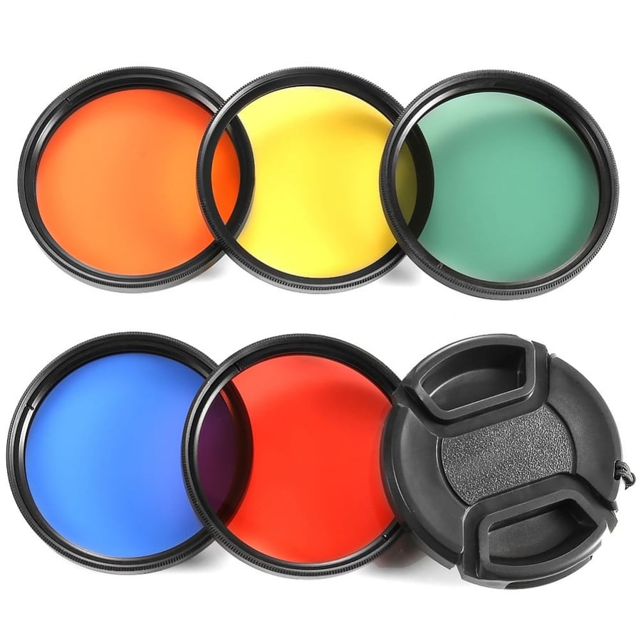 مجموعة فلاتر للعدسة 58mm