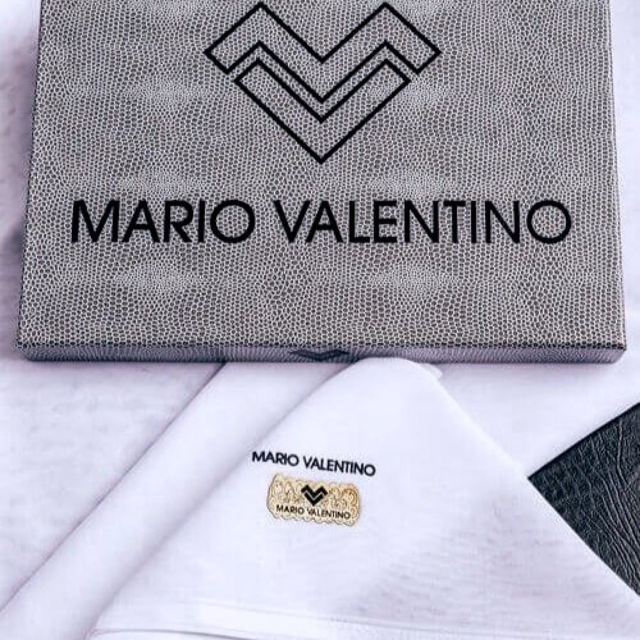 غترة ماريو فالنتينو أبيض MARIO VALENTINO موديل MVG4 ايطالي 100