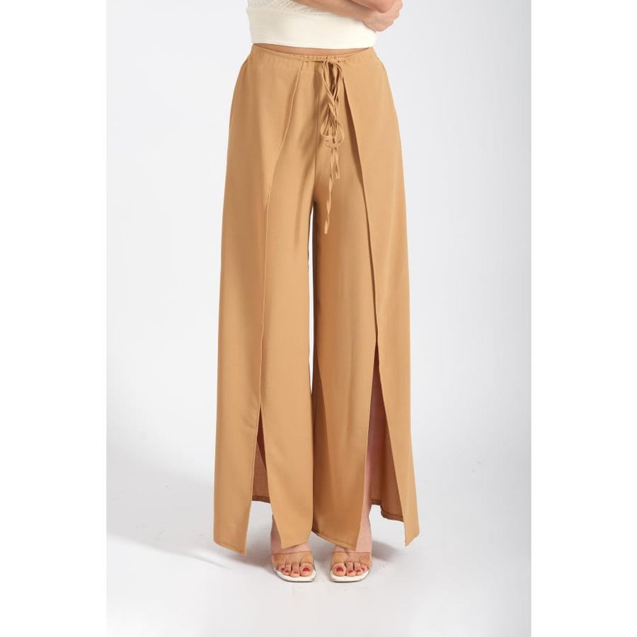 Londonella Women's High-waisted Pants With Wide Open Legs design - 100228