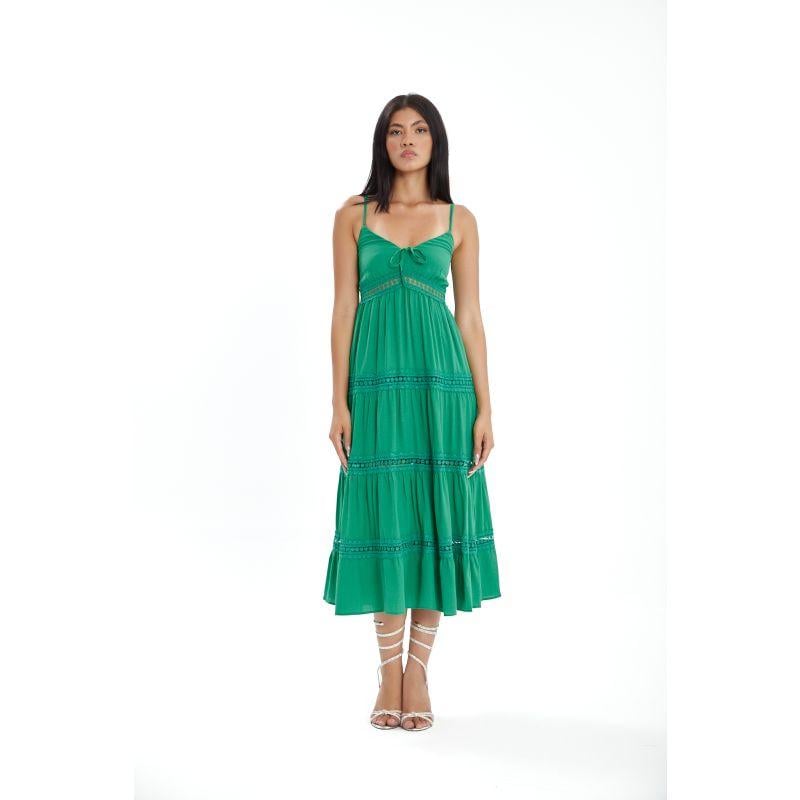 Londonella Women's Long Summer Dress With Straps