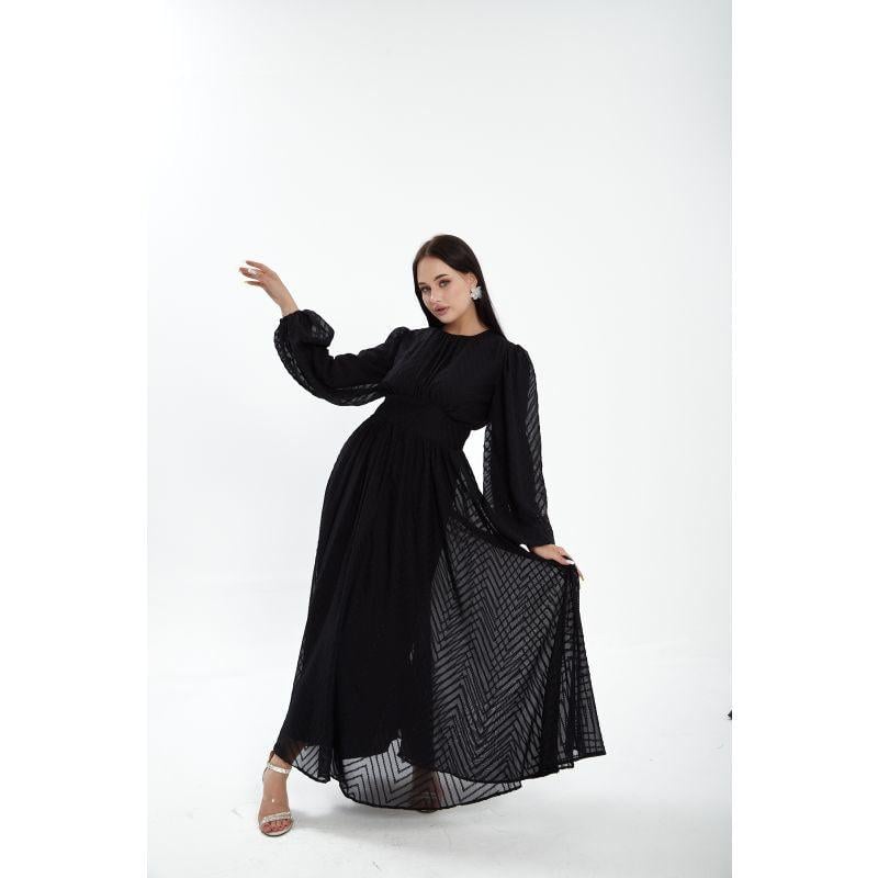 Londonella Women's Long Summer Dress With Long Sleeves - Lon100306