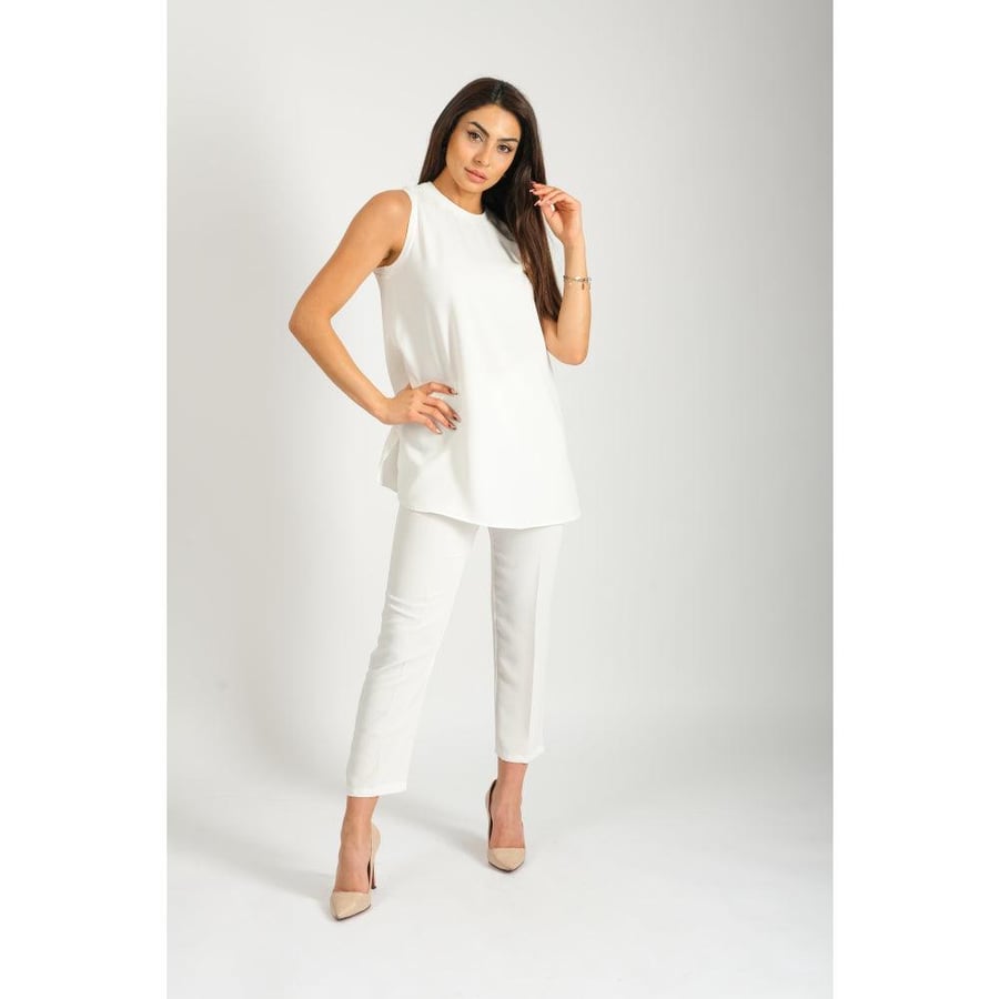 Londonella Women's Long Sleevesless Blouse With Pants Set / Under the Abaya - 100238