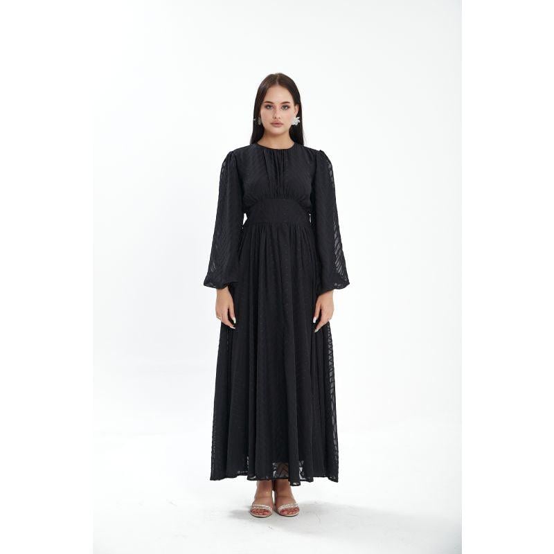 Londonella Women's Long Summer Dress With Long Sleeves - Lon100306