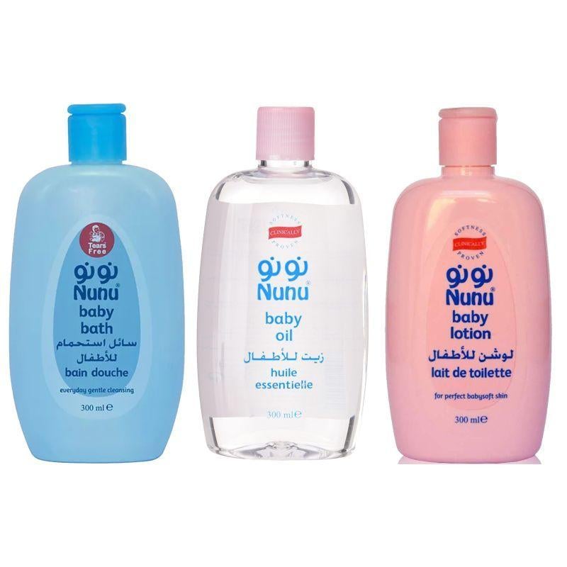 نونو لوشن + زيت + رغوة حمام - 300 مل