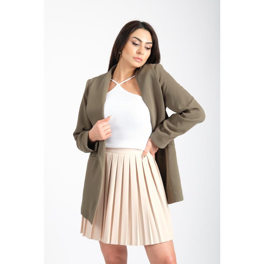 Londonella Women's Classic Short Elegant Jacket With Long Sleeves - 100231