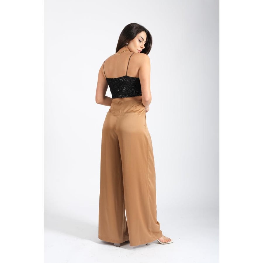 Londonella Women's Classic High-waist Wide Pants - 100230