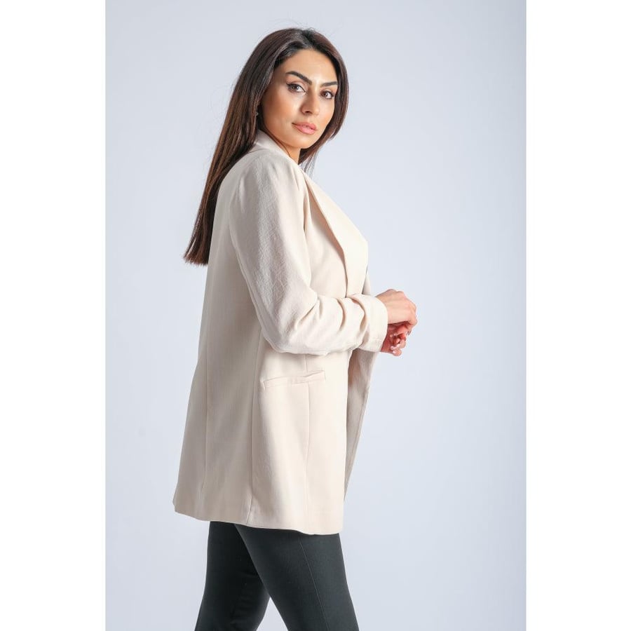 Londonella Women's Classic Short Elegant Jacket With Long Sleeves - 100231