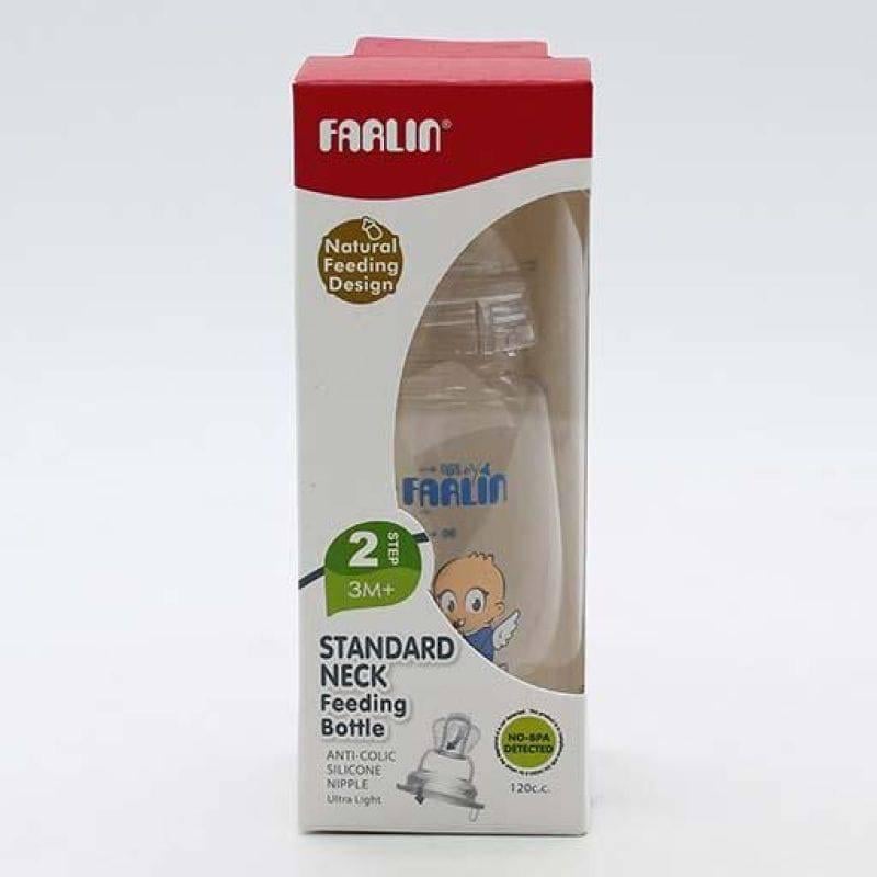 Farlin Baby Feeding Bottle With Standard Neck - 120 ml - Blue