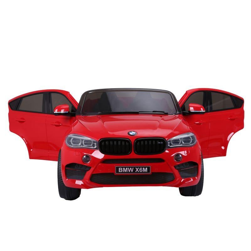 املا سيارة بطارية بريموت BMW X6M - احمر - JJ2168RR