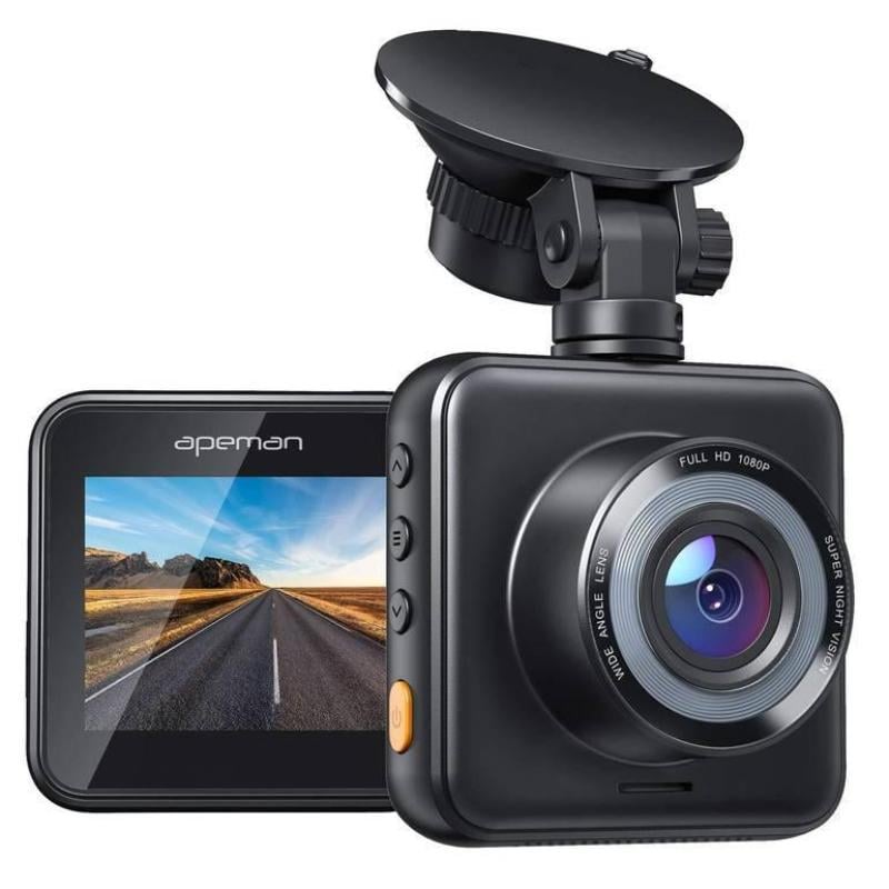 إيبمان كاميرا C420 1080P Full HD Dash Cam - رؤية ليلية واضحة وكشف الحركة + بطاقة ذاكرة