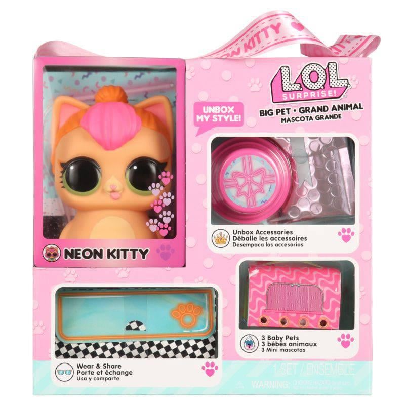 L.O.L. Surprise Big Pets - Neon Kitty