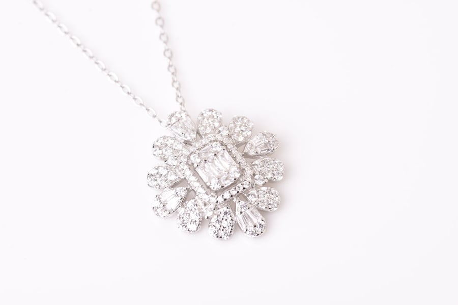 Silver necklace