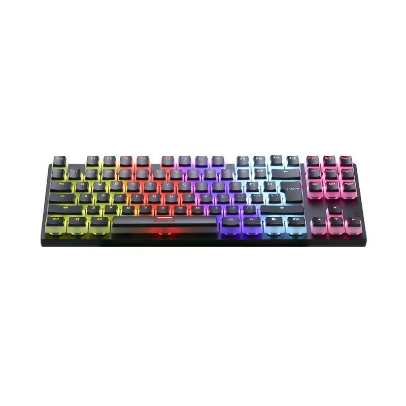 لوحة مفاتيح للألعاب - 87 مفتاحًا TKL، مفاتيح زرقاء - ME GK-986P اكسترايك