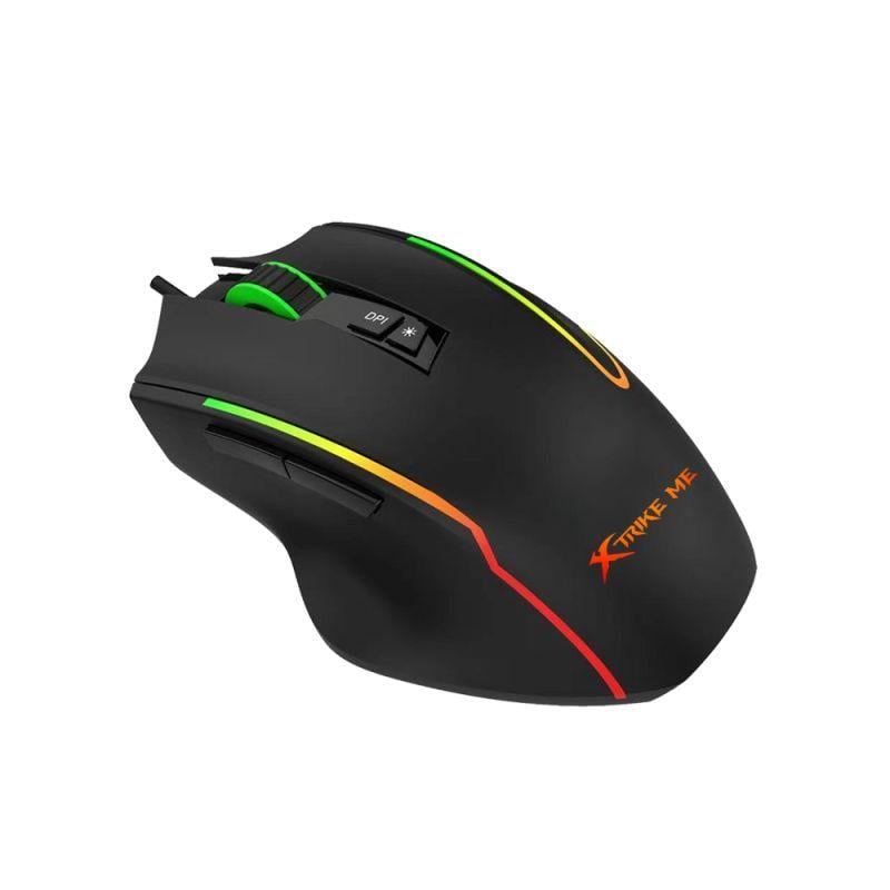 اكسترايك مي ماوس قيمنق سلكي - 1.5 متر - RGB - 9 أزرار - ME GM-518