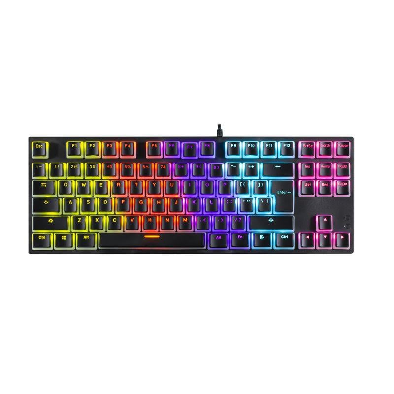 لوحة مفاتيح للألعاب - 87 مفتاحًا TKL، مفاتيح زرقاء - ME GK-986P اكسترايك