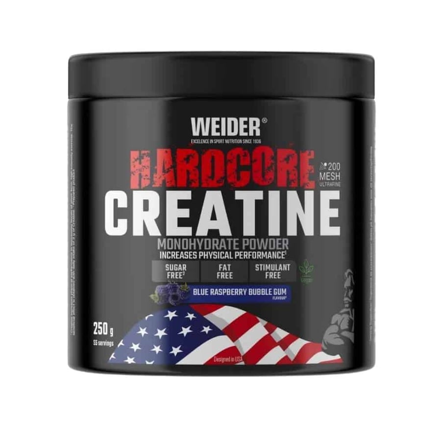 ويدر هاردكور كرياتين مونو هيدرات 250 جرام Weider Hardcore Creatine Monohydrate Powder