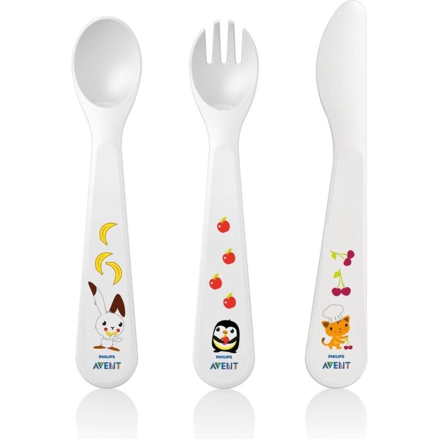 Philips Avent Knife, Fork, And Spoon For Toddlers - +18 Months