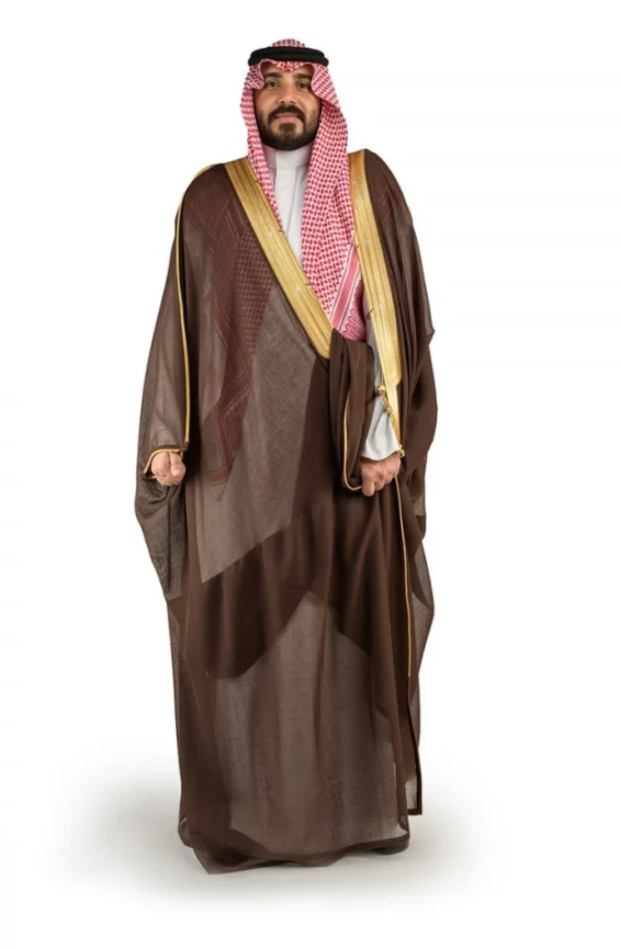 بشت ملكي غاط مصوف زري حر-عودي