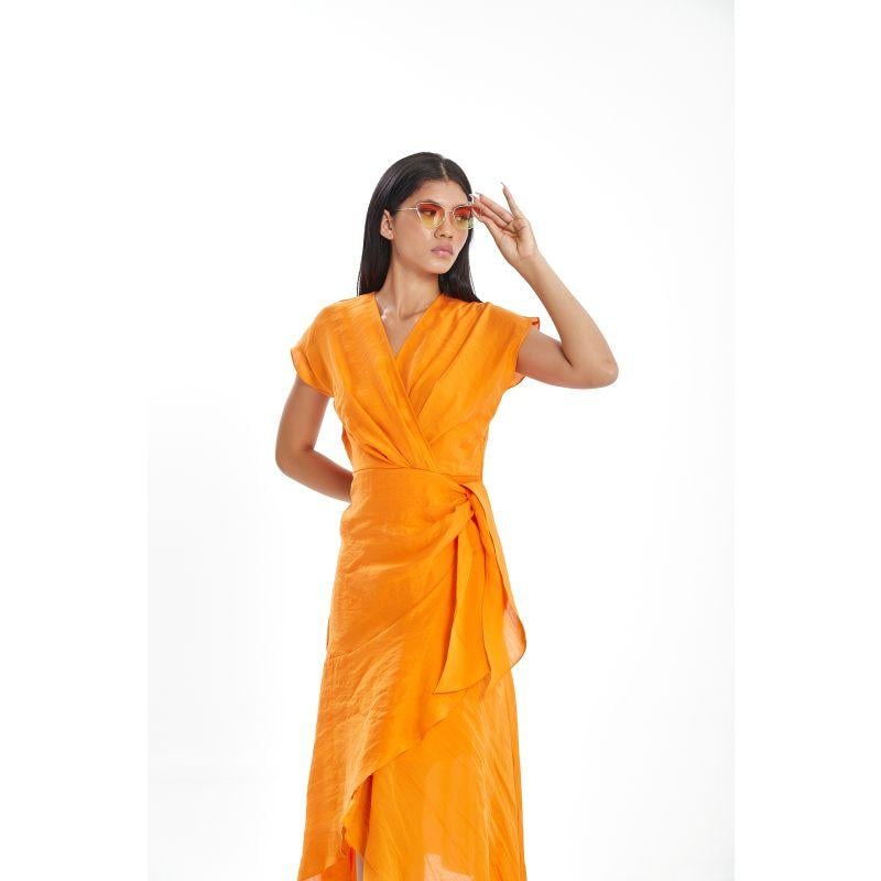 Londonella Women's Long Summer Dress With V-Neck - LON100290