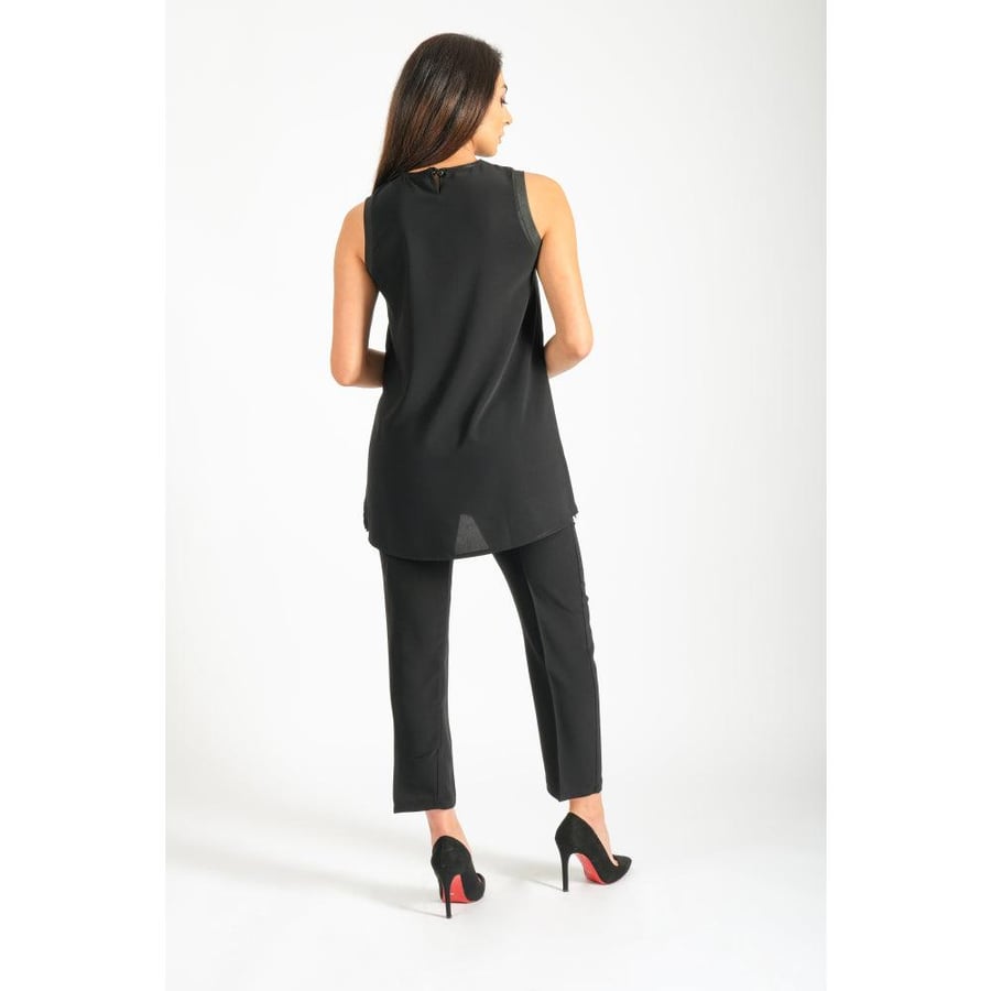 Londonella Women's Long Sleevesless Blouse With Pants Set / Under the Abaya - 100238