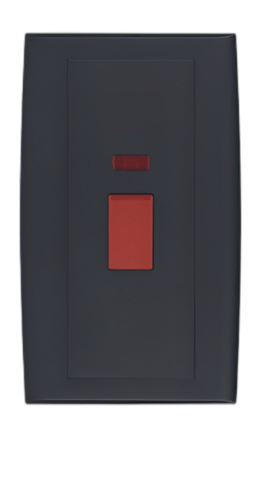مفتاح مكيف عادي 45 امبير اسود 7×14