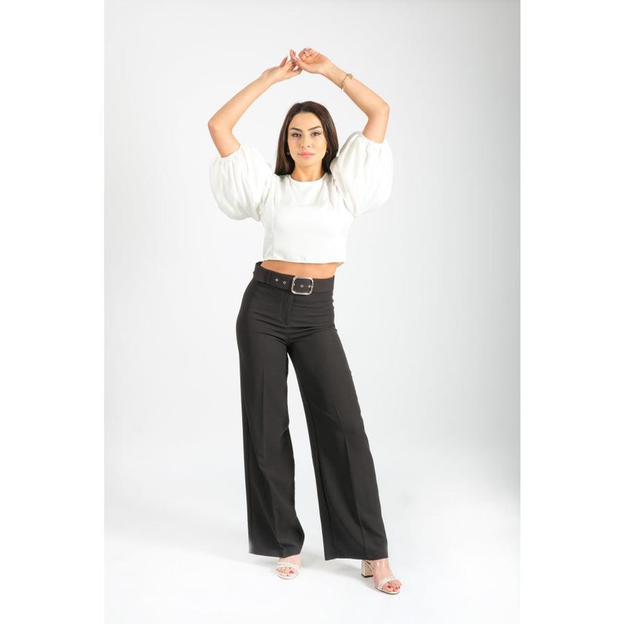 Londonella Women's Classic High-waist Wide Pants - 100247
