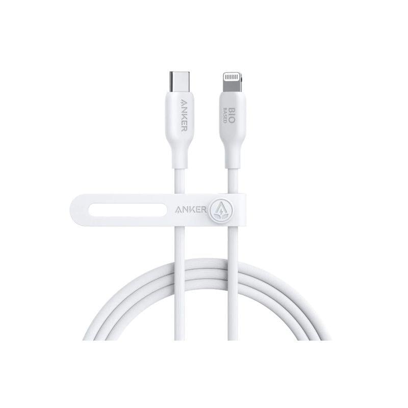 أنكر 542 كابل USB-C إلى Lightning عضوي كابل الشحن والمزامنة بطول 1.83 متر - اسود - A80B2H11