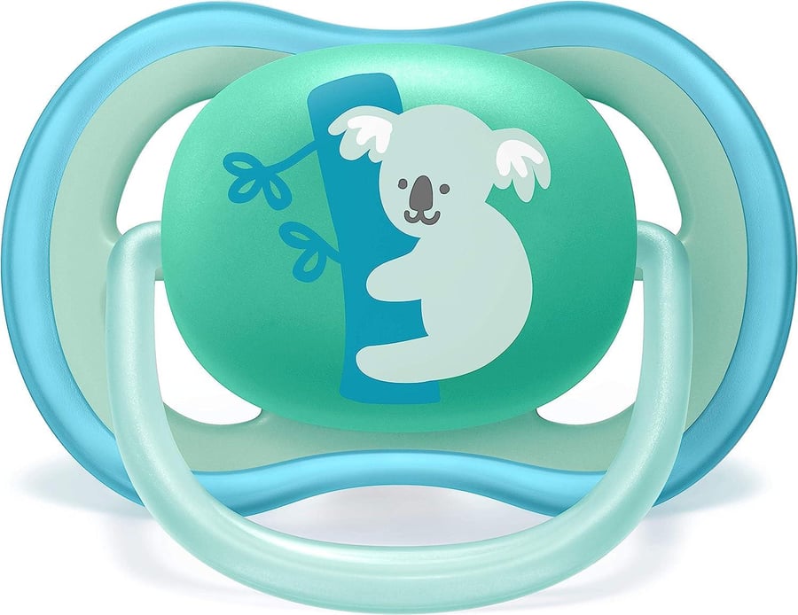 Philips Avent Ultra Air Free Flow Soother 18M+ Deco