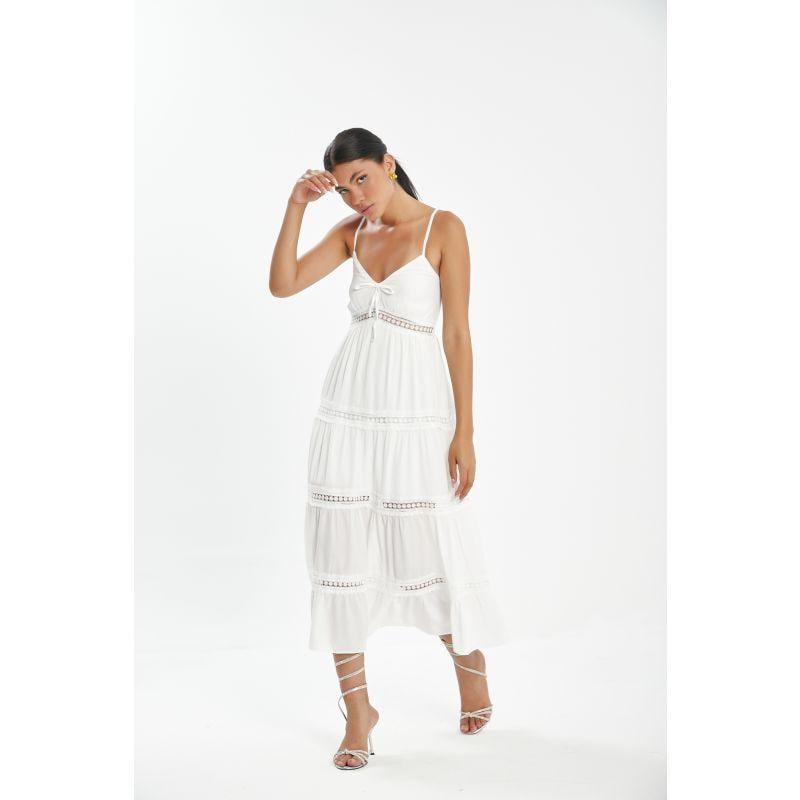 Londonella Women's Long Summer Dress With Straps