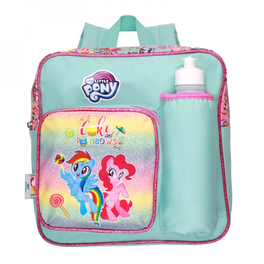 شنطة ظهر,ماي ليتل بوني,my little pony,backpack,شنطة مع علبة غداء