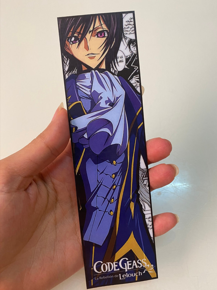 Code Geass book mark