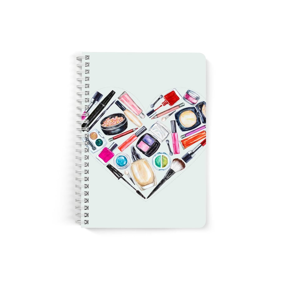 A5 notebook, lined paper, 60 sheets