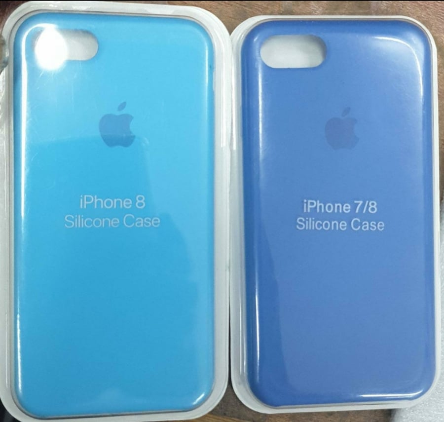 غلاف ايفون سيليكون ابل ممتاز Apple iPhone 6/7/8 Silicon Case