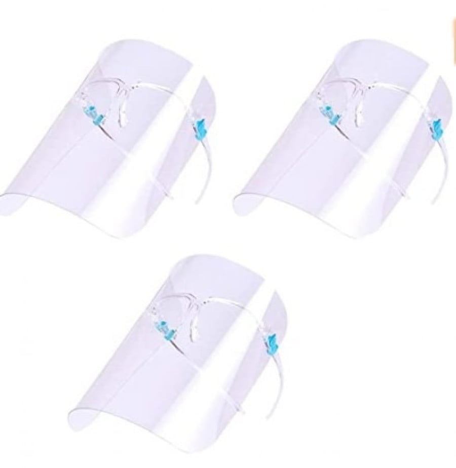 face shield , درع واقى للوجه