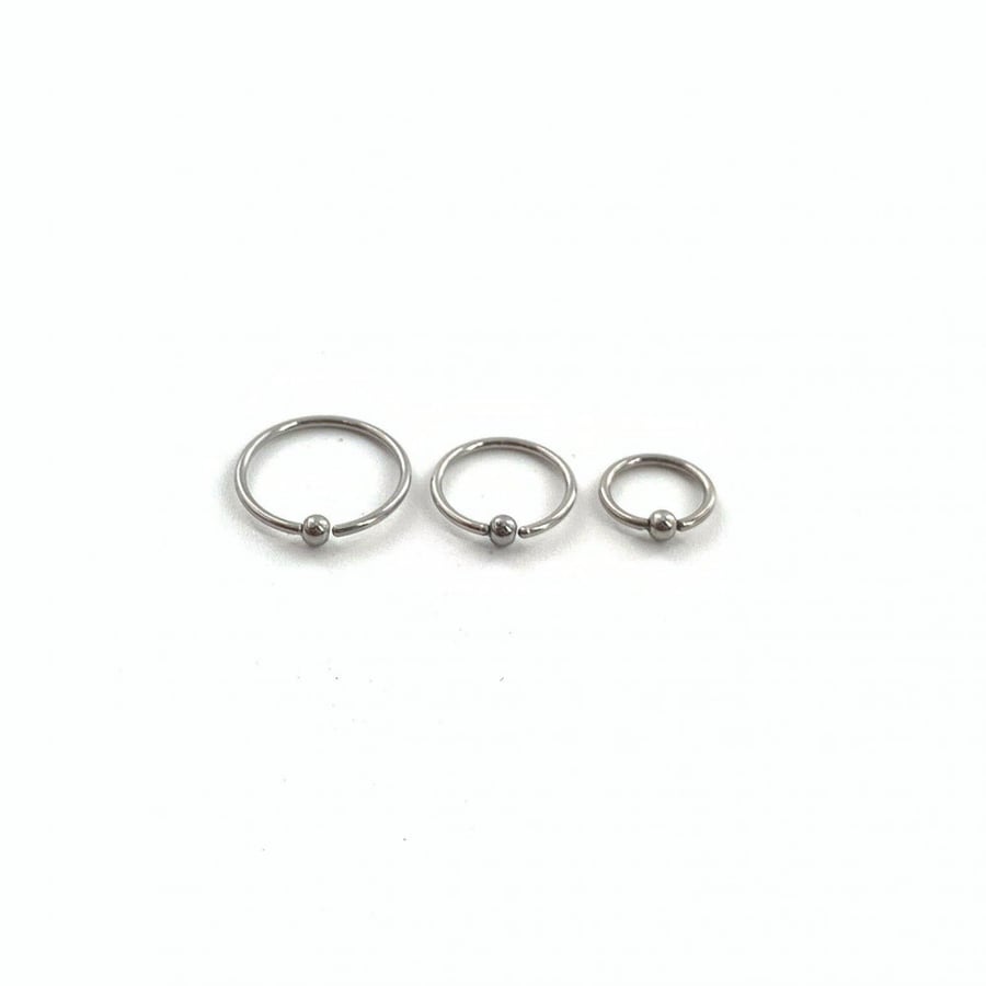20g Fixed Ball Hoop