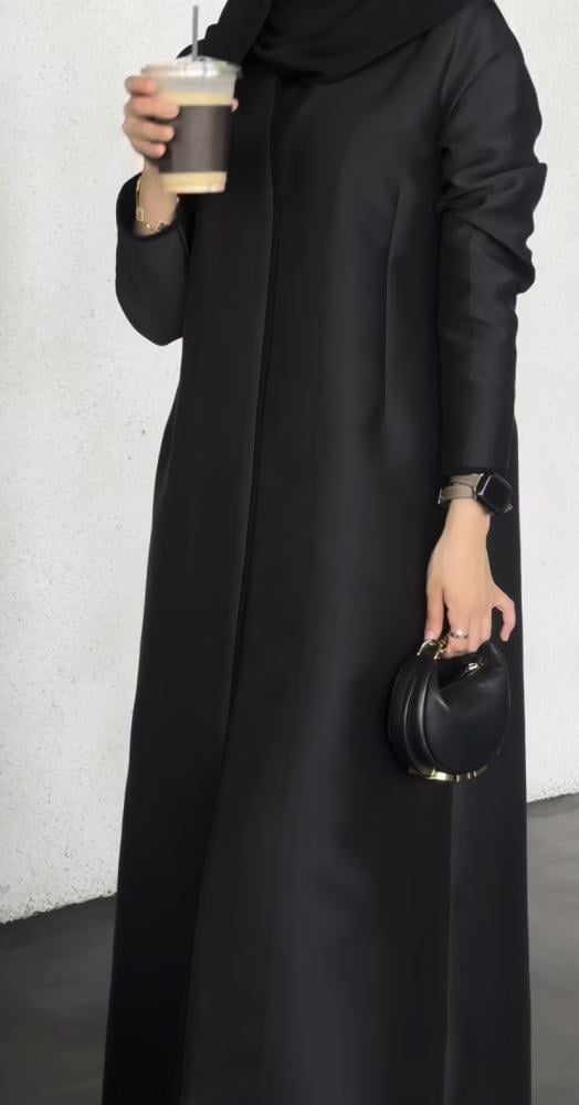 عبايه سمؤ+طرحه +نقاب