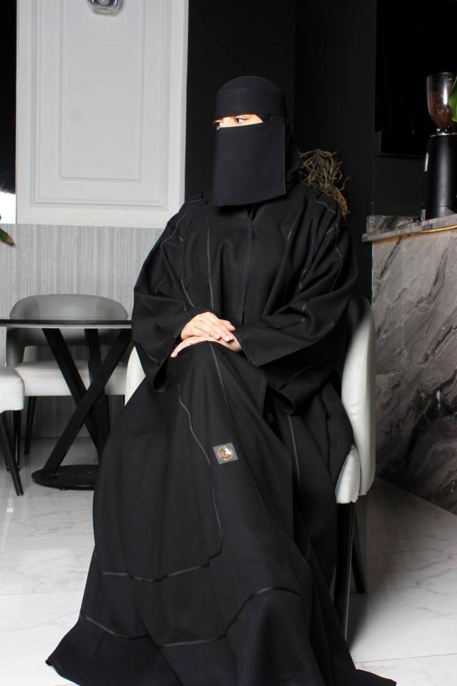 عبايه الجازي  + طرحه + نقاب