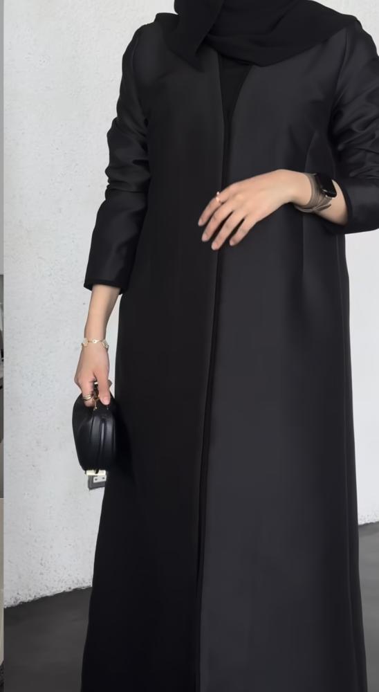 عبايه سمؤ+طرحه +نقاب
